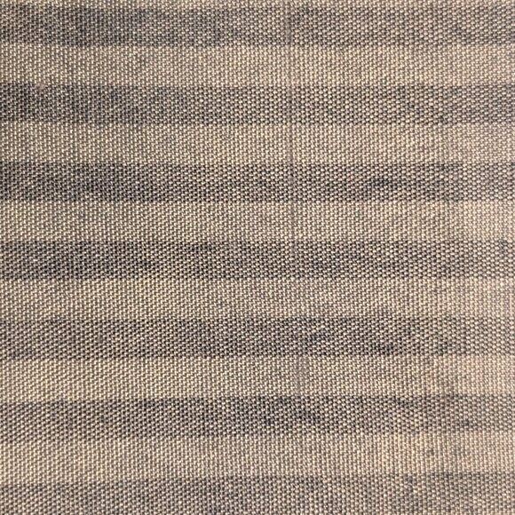 NWOT Restoration Hardware Striped Thai Silk Drapery 50 x 84 Marine Blue Stripe - Picture 4 of 4